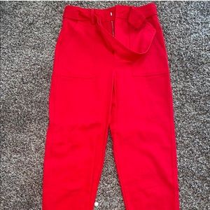 RED SLACKS